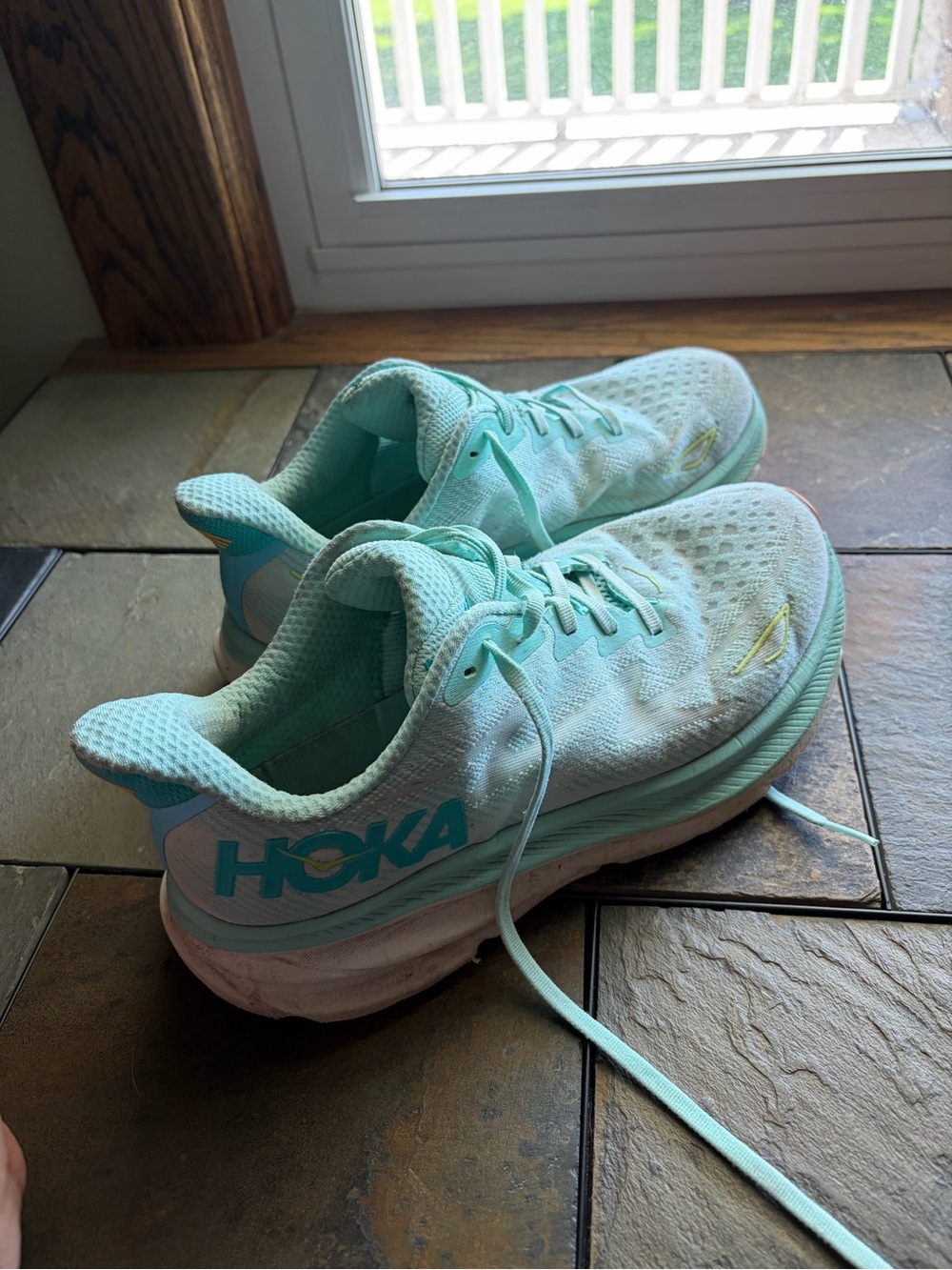 HOKA Women’s Mint Lightweight Running Shoes